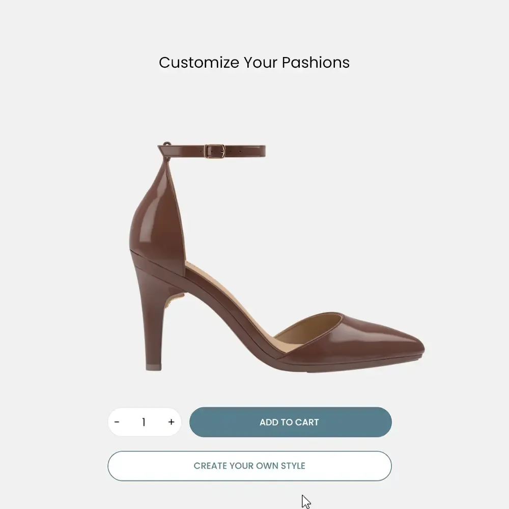 The D'Orsay - Walnut Patent   Stiletto Heel Kit 4 Walnut - FINAL SALE