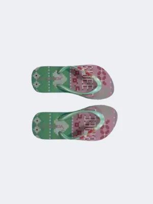 Topten  Girls Beach Slippers Green P811033K