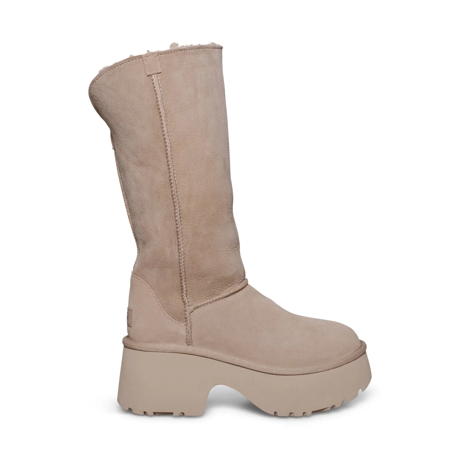 UGG Classic New Heights Cuffable Sand Tall Boots - Women's