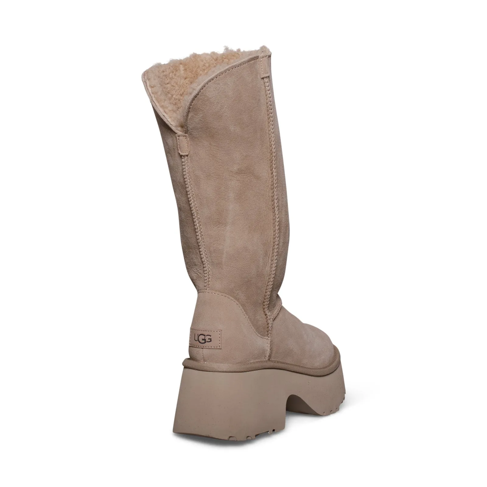 UGG Classic New Heights Cuffable Sand Tall Boots - Women's