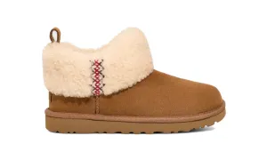 UGG Womens Classic Ultra Mini Braid Chestnut