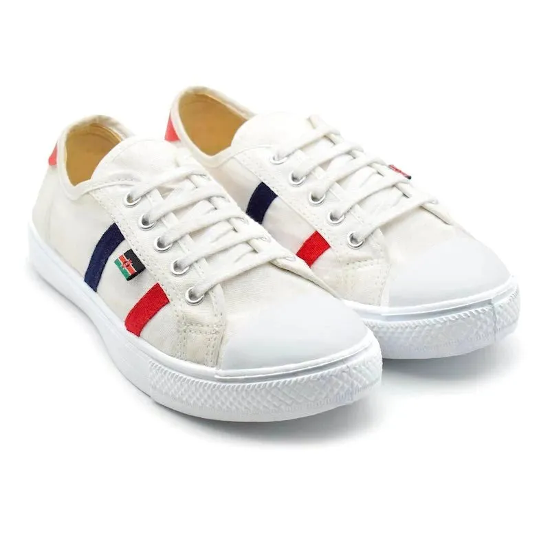 Universe Canvas Shoes - White (29-36)