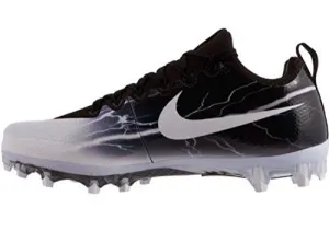 Untouchable Pro Lightning Football Cleats 12 Black/Medium GreyWhite