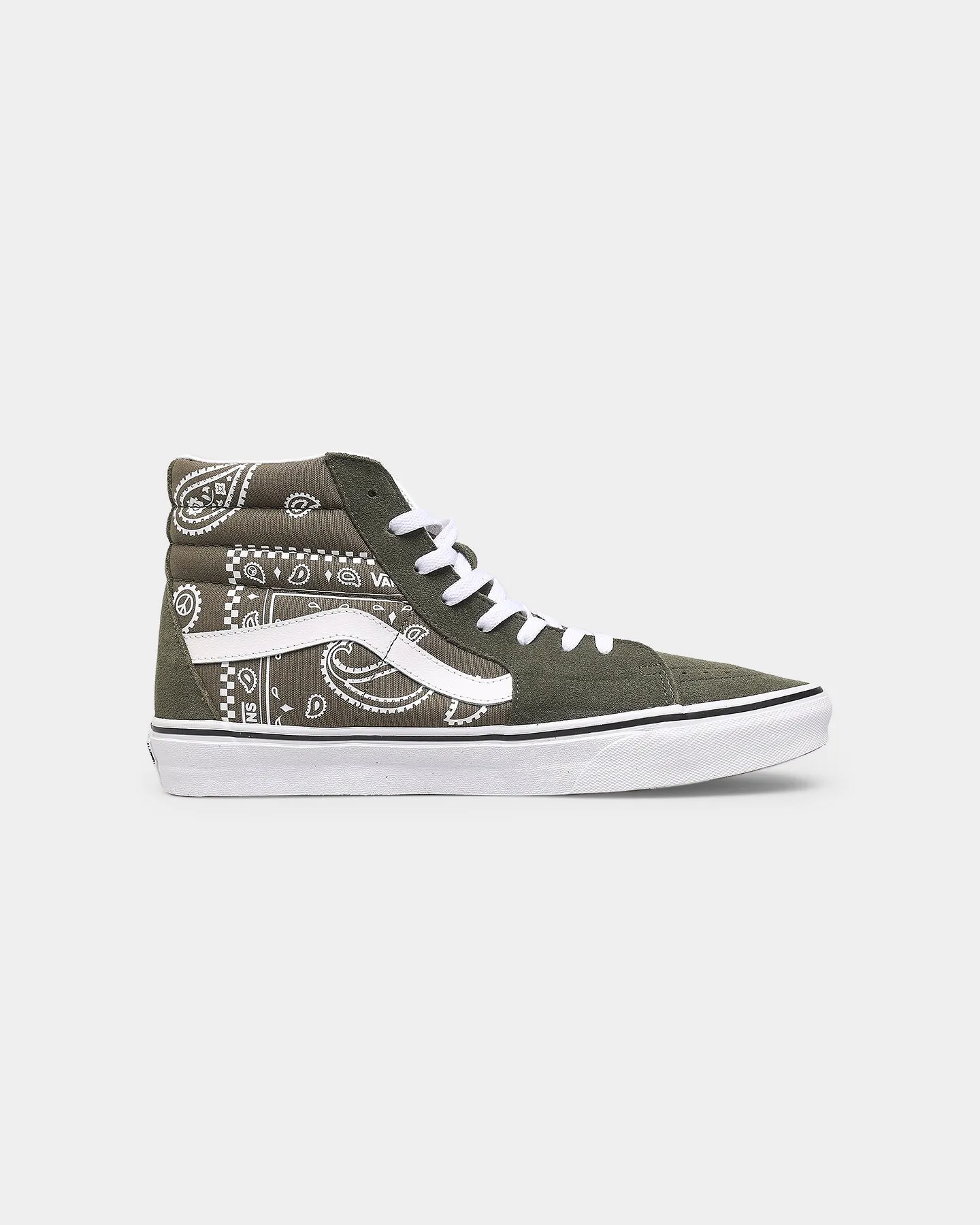 Vans SK8-HI 'Peace Paisley' Grape Leaf/True White