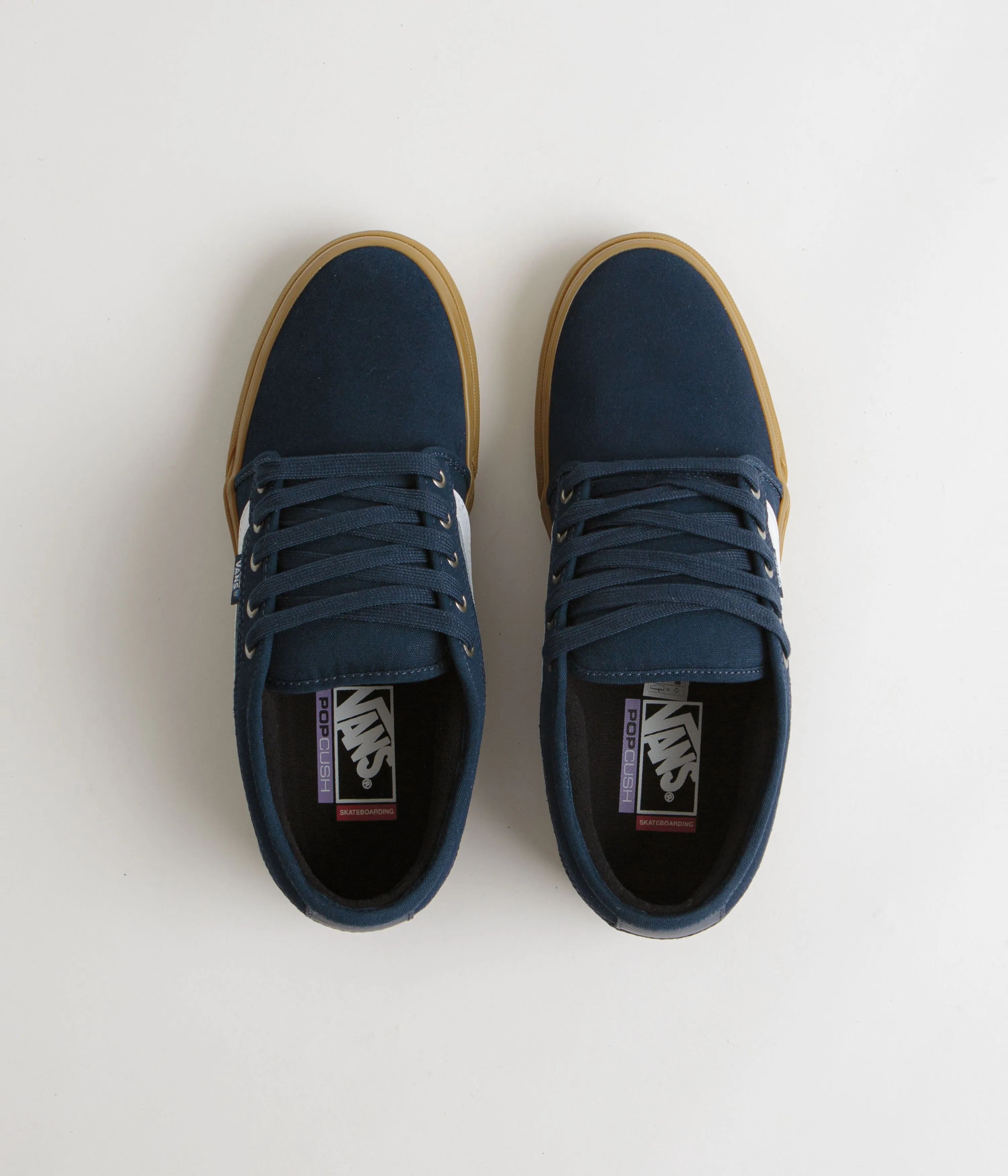 Vans Skate Chukka Low Sidestripe Shoes - Navy / Gum