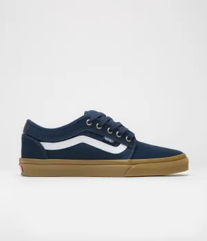 Vans Skate Chukka Low Sidestripe Shoes - Navy / Gum