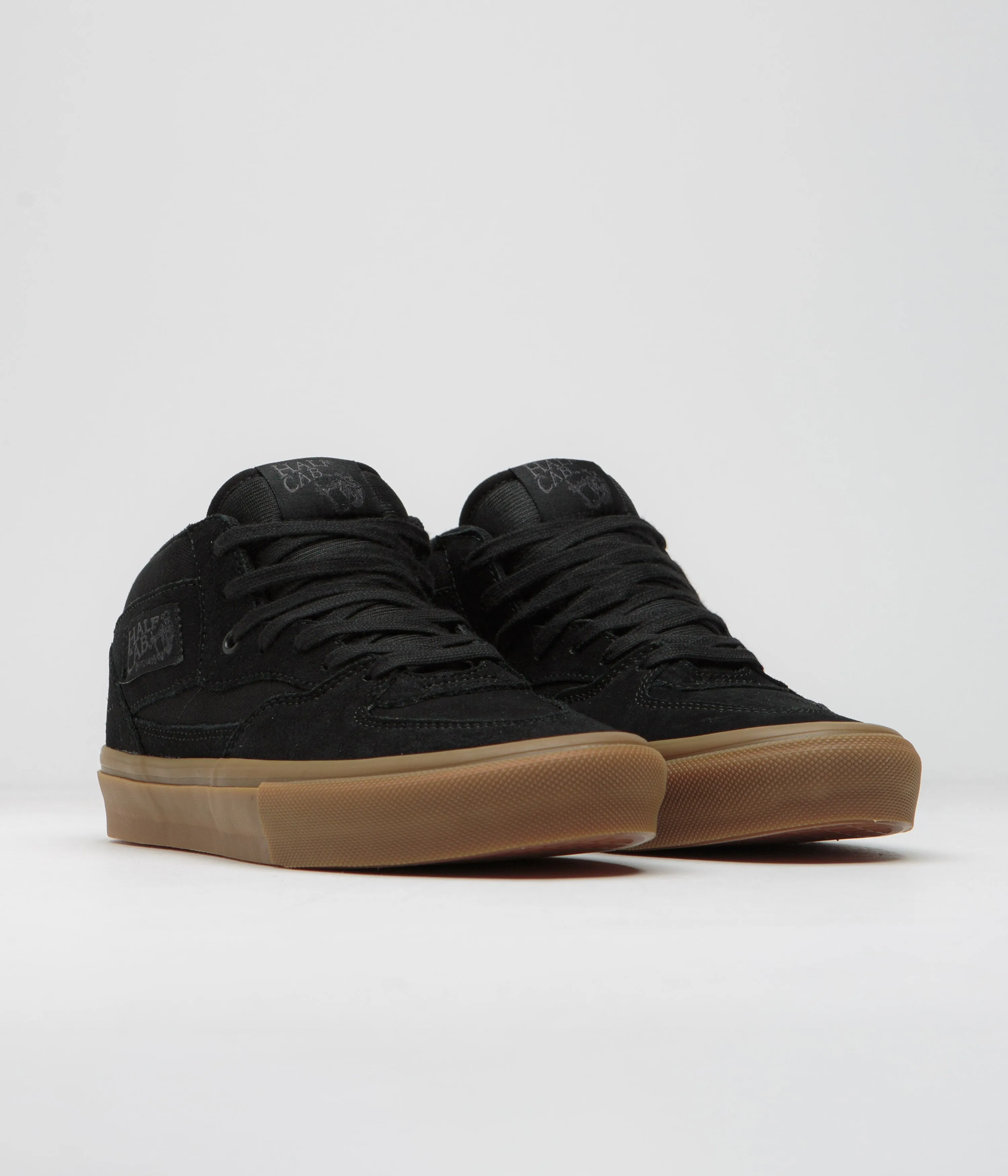 Vans Skate Half Cab Shoes - Black / Gum