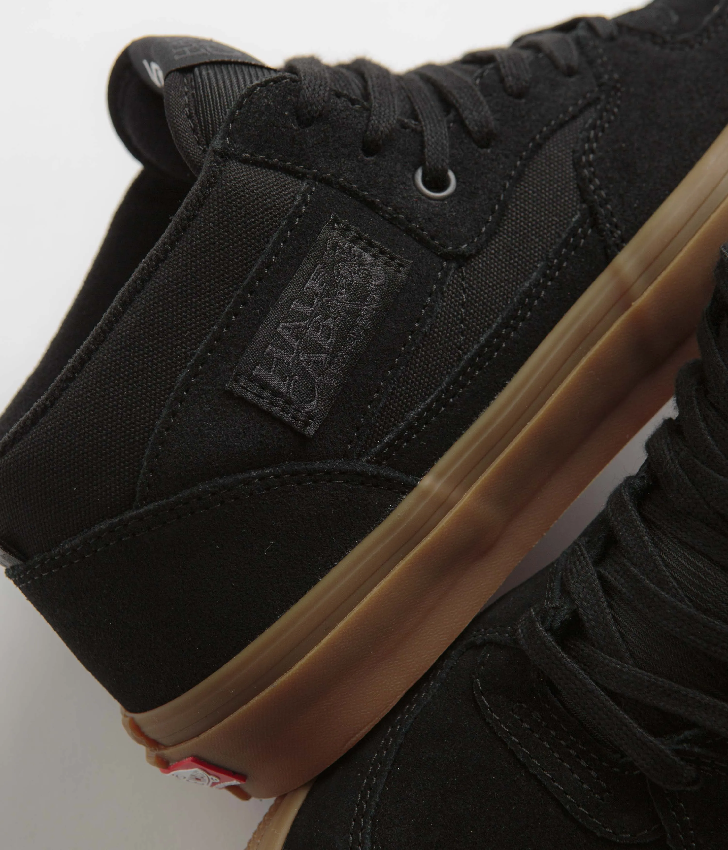 Vans Skate Half Cab Shoes - Black / Gum