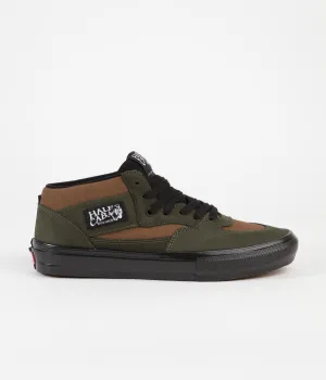 Vans Skate Half Cab Shoes - (Nubuck) Beef / Broccoli