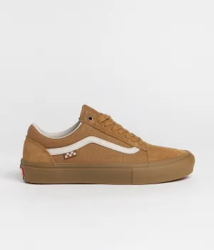 Vans Skate Old Skool Shoes - Light Brown / Gum