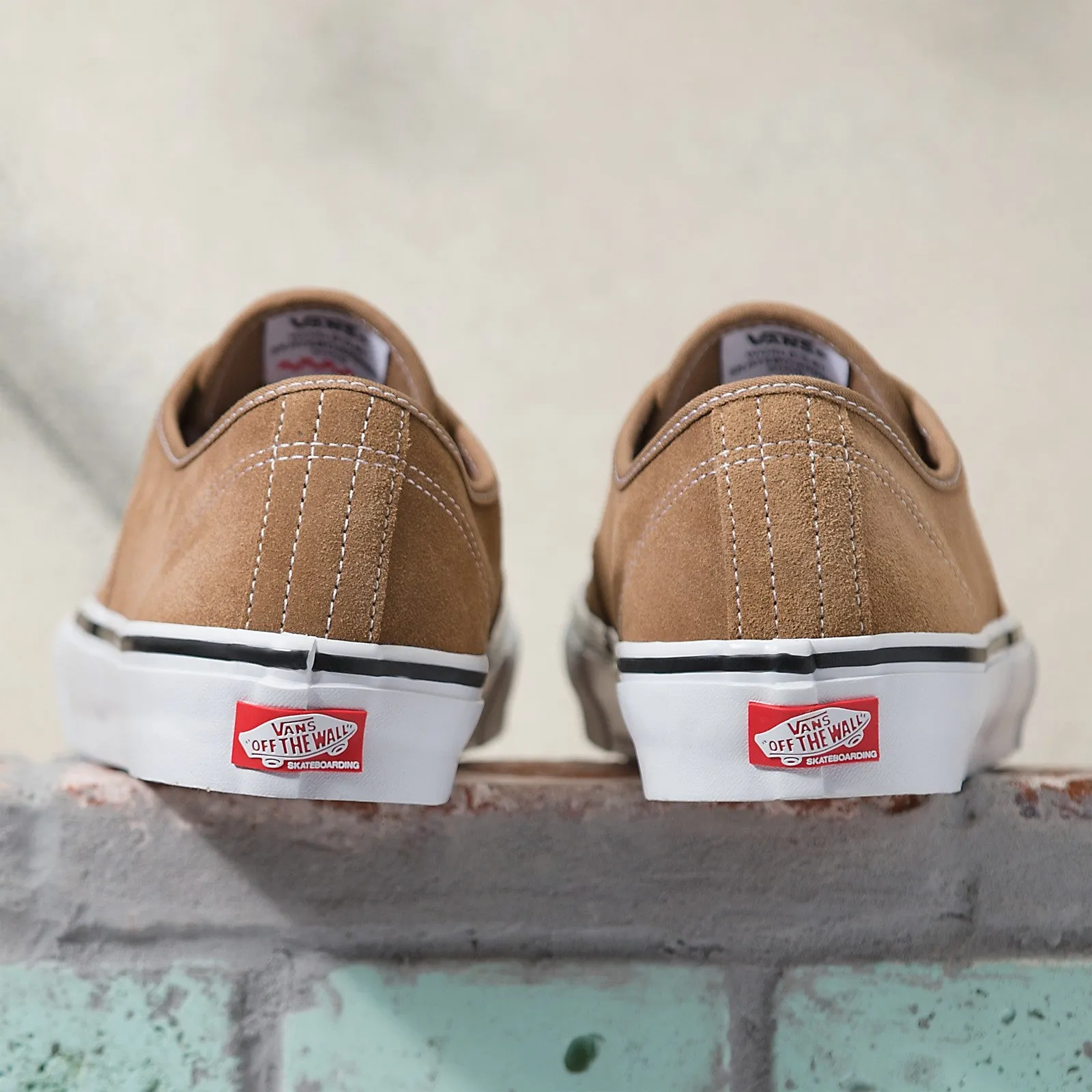 Vans Suede Skate Authentic Skateboard Shoe - Tobacco