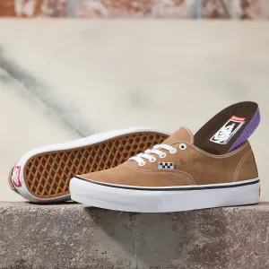 Vans Suede Skate Authentic Skateboard Shoe - Tobacco