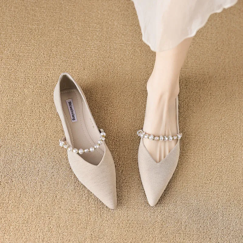 Women Casual Fashion Pointed Toe Flats