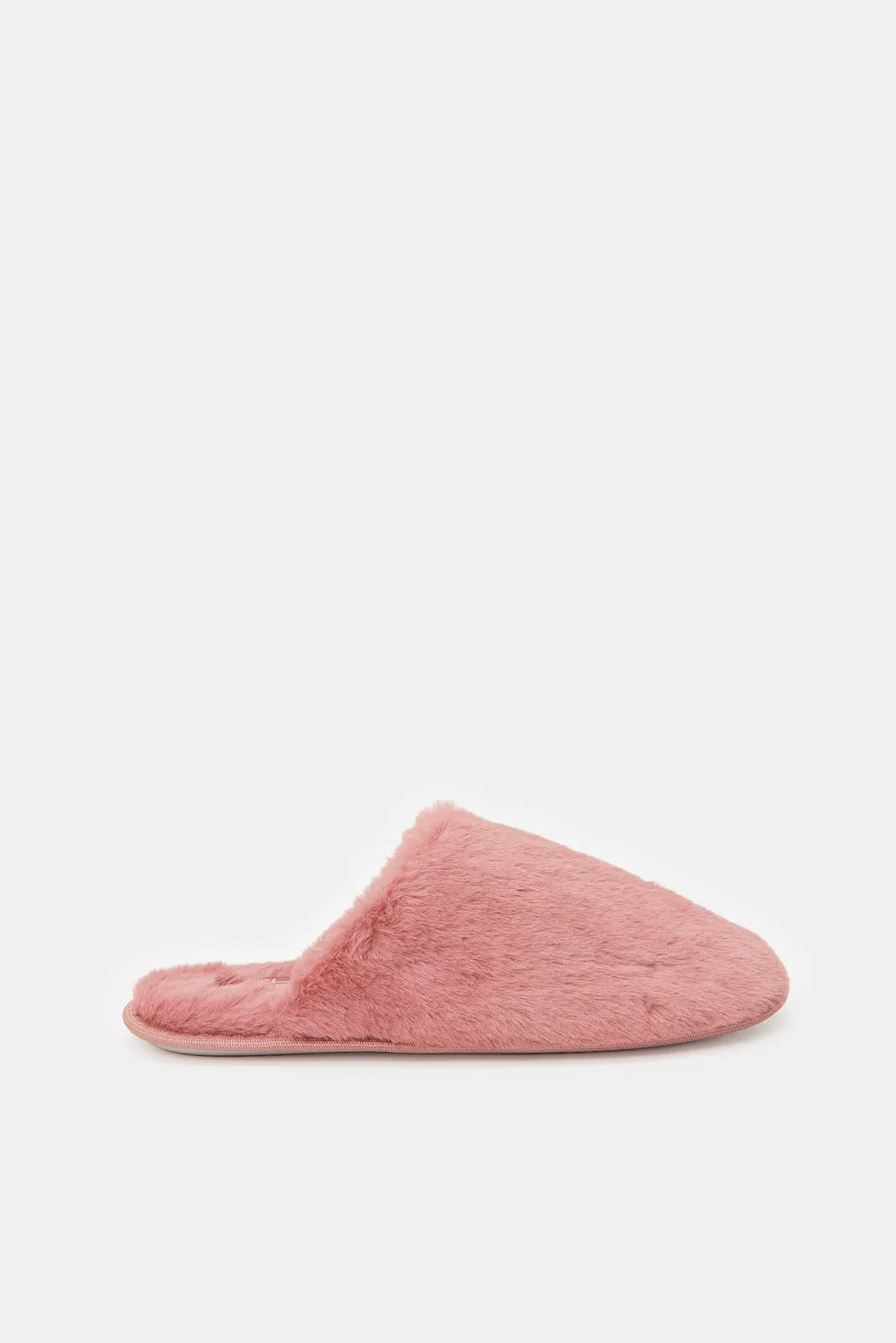 Women Pink Classic Closed Toe Slippers