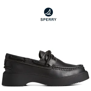 Women's Bayside Boat Shoe Black (STS89363)