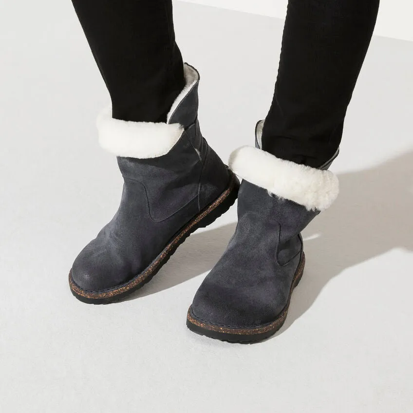 Women's Birkenstock | Uppsala Shearling Suede Boot | Graphite