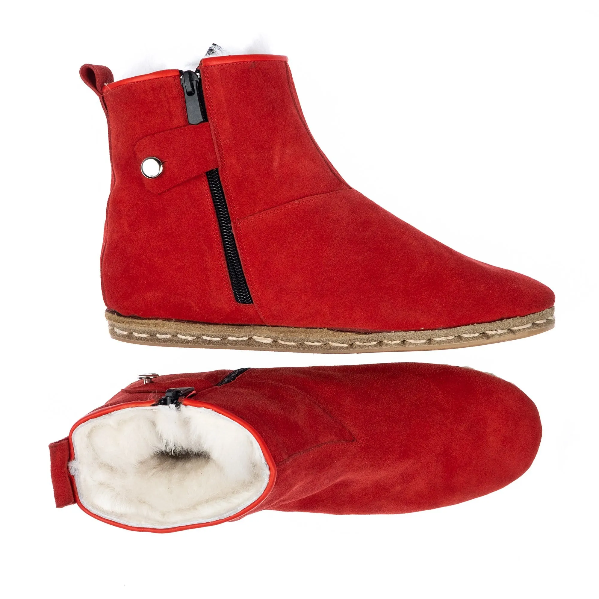 Women's Red Boots