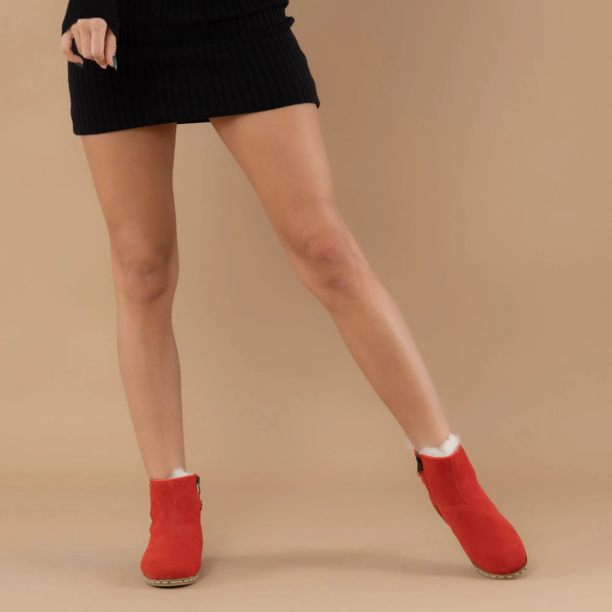 Women's Red Boots