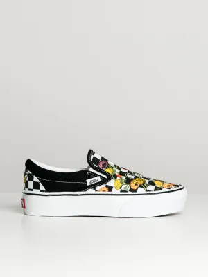 WOMENS VANS CLASSIC SLIP ON PLATFORM - CLEARANCE