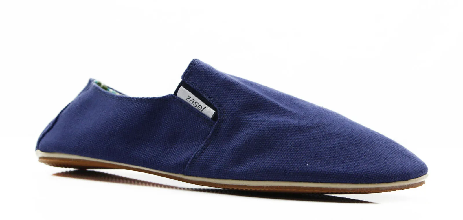 Zasel Mens Cotton Canvas Shoes - Navy